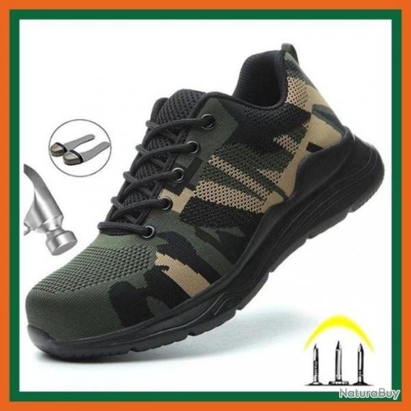 Chaussures de scurit - Camouflage - Chaussures tactique - Livraison gratuite et rapide