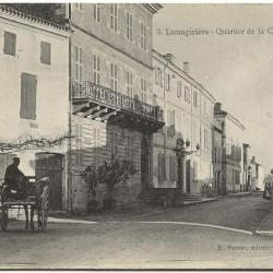 Carte Postale Ancienne - Lamagistère (82) Quartier de la Croix