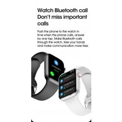Montre Connectee Watch9 serie Android iOs, Couleur: Blanc