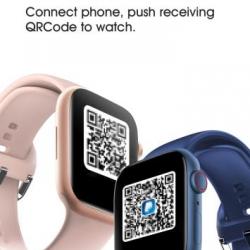 Montre Connectee Watch9 serie Android iOs, Couleur: Rose