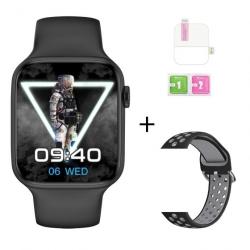 Montre Connectee Watch9 serie Android iOs, Couleur: Noir Black 2