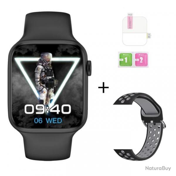 Montre Connectee Watch9 serie Android iOs, Couleur: Noir Black 2