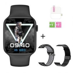 Montre Connectee Watch9 serie Android iOs, Couleur: Noir Black 3