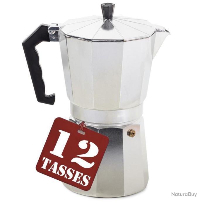 Cafetière italienne inox BIALETTI - Moka Express 12 tasses/ 60 cl