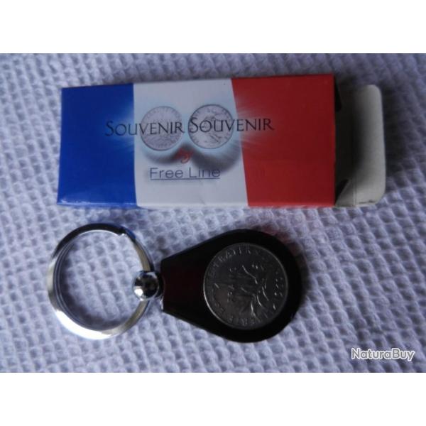 porte cls Souvenir Souvenir By Free Line avec une ancienne pice de 1 franc