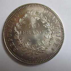 Pièce de monnaie 50 francs