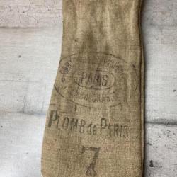 sac à plomb Paris équipement poudre noir chasse 1930