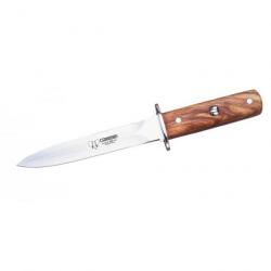 Couteau de chasse manche olivier + fourreau