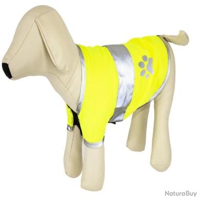 Veste fluo avec bandes réfléchissantes pour chien Gilets (9664552)