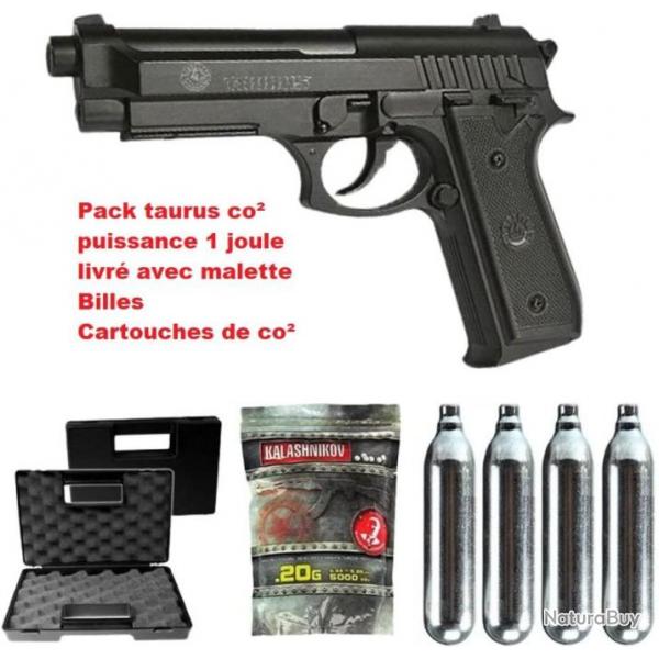 Pack complet P92 airsoft co puissance 1 joules
