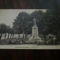 CP  Dpt  28  COURVILLE SUR EURE  LE MONUMENT