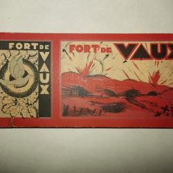 Carnet de 15 cartes postales noir & blanc de Verdun, Fort de Vaux