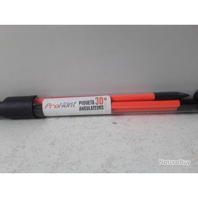 PIQUETS ANGULATEURS 30° ORANGE FLUO COMPACTE - Piquets (9967961)