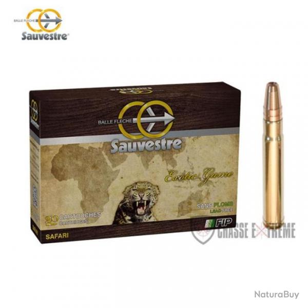 20 Cartouches SAUVESTRE FIP Safari Cal 375 H&H Mag