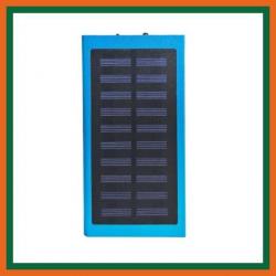 Power bank  solaire 20000mAh- Bleu - Livraison gratuite et rapide