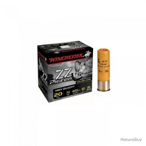 CARTOUCHES WINCHESTER ZZ PIGEON CAL.20 30GR 7 -1/2