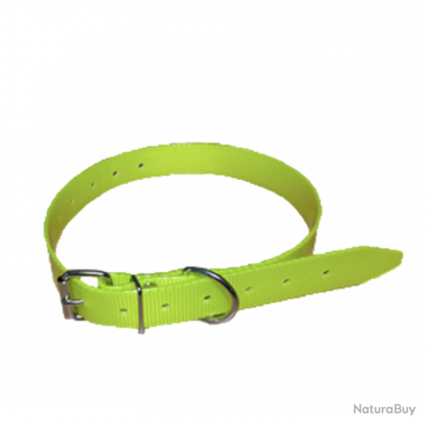 COLLIER HB DOG CO POLYURTHANE 650 X 25 mm JAUNE