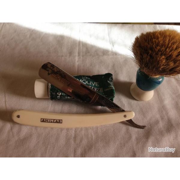 Vintage StraightRazor Solingen Amilcar 10/12