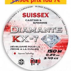 BOBINE DE FIL Nylon PAN KX-7 DIAMANTE SPECIAL CUILLERE  Ø 20  -  150M  -  2.4 KG