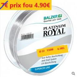 BOBINE DE FIL Nylon BALZER PLATINIUM ROYAL  Ø 22  -  150M  -  6.1 KG