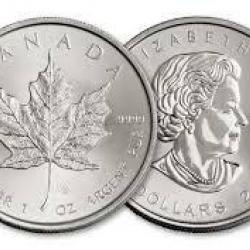 Pièce argent pur 1 oz CANADA Maple Leaf 2016