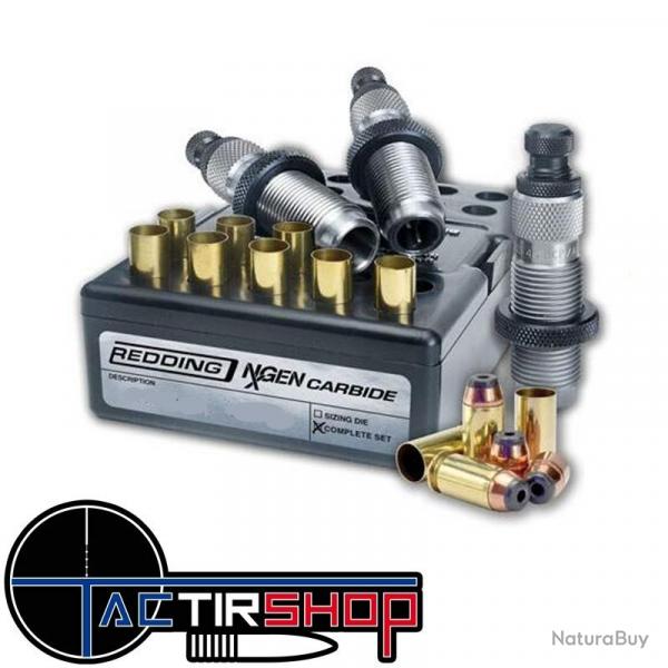 Jeu d'outils Redding Carbure NXGEN 9MM Luger
