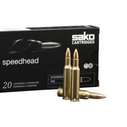 Cartouches Sako Cal.22-250Rem Speedhead FMJ 3.2G 50GR