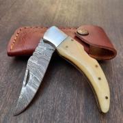 Concord couteau de poche ancien taille plumes  multi lame manche nacre concord & son 