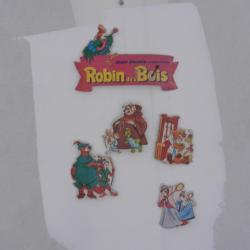ancien mobile carton publicitaire vintage Vert Baudet Robin des bois Walt Disney