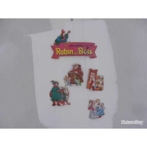 ancien mobile carton publicitaire vintage Vert Baudet Robin des bois Walt Disney
