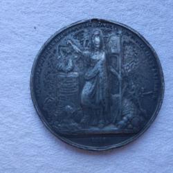 Médaille - Commémoration des efforts éclatants - établissement de la République 1848