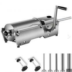 Poussoir à Saucisses 10L 5xTubes INOX horizontal ......LIVRAISON OFFERTE