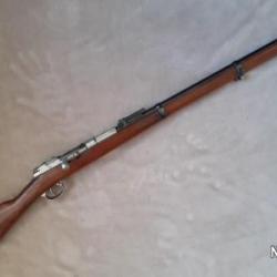 Fusil réglementaire Mauser 1871/84 erfurt État impeccable