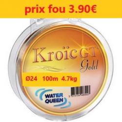 Nylon Water Queen Kroic Gt Gold  Ø 40 - 100 m - 11.6 kg