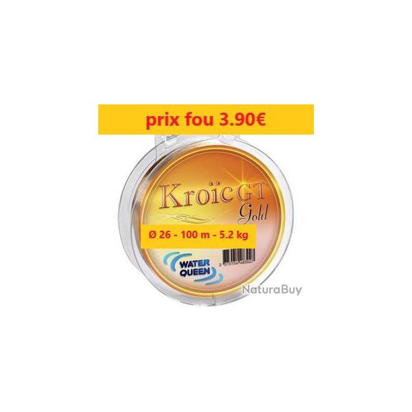 Nylon Water Queen Kroic Gt Gold   26 - 100 m - 5.2 kg