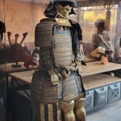 Japan Antique Eboshi Yoroi set armure royal samurai
