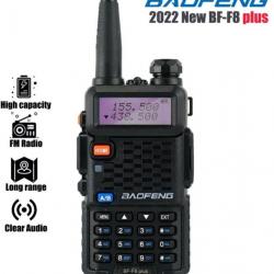 BAOFENG BF-F8 Plus 8W Tri-Power Talkies Walkies VHF/UHF Émetteur-Récepteur Radio Bidirectionnel