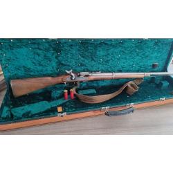 Rarissime fusil de chasse calibre 16 chasse SNIDER Enfield tabatière MK2 daté de 1862 + bretelle