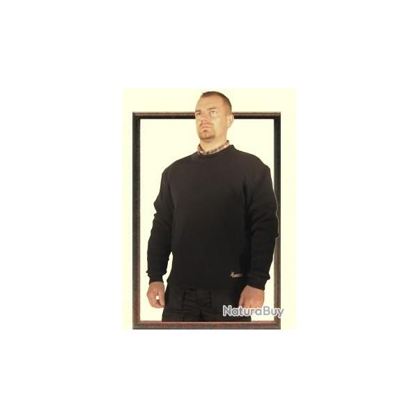 Pull col rond, maille camionneur XL Marine