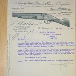 document de la maison CHARLIN de 1939 - VENDU PAR JEPERCUTE (D22L5)