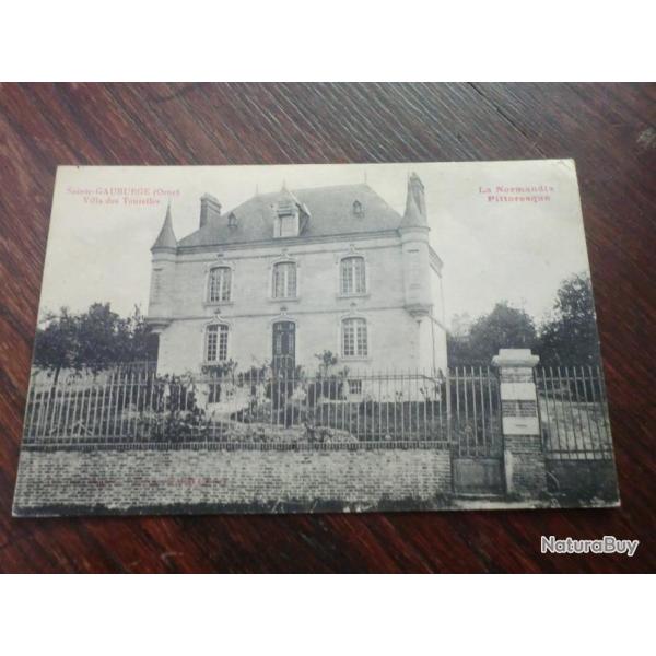 CP  dpt 61  SAINTE GAUBURGE VILLA DES TOURELLES