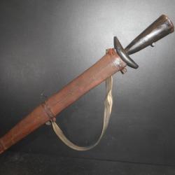 RARE BEAU SABRE AFRICAIN DU NIGERIA, ETHNIE GUDUF GAVA, CIRCA 1900, POUR COLLECTION