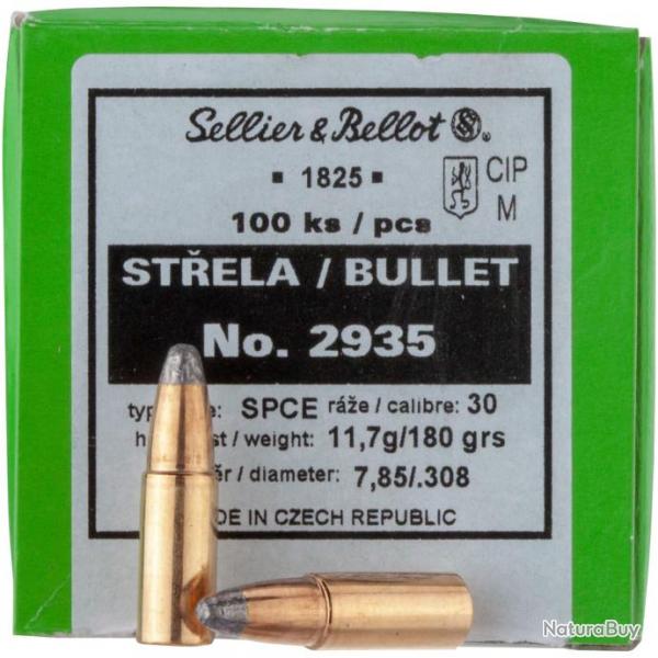 .308 (7,62mm) 11,7g/180grs. SPCE (Calibre: .308 (7,62 mm))