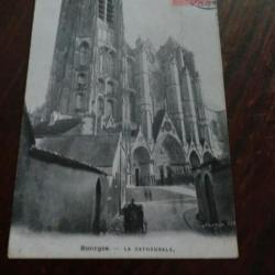 CP  dpt  18  BOURGES  CATHEDRALE