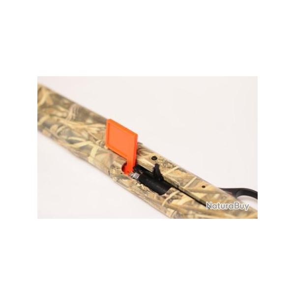 STOP TIR Original HUNTER - PACK 10 -  ORANGE - Tmoin chambre vide + tours de cou offerts