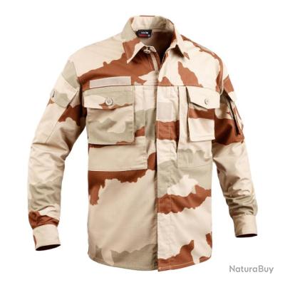 Chemises du désert britanniques Veste de combat militaire originale de l'armée légère