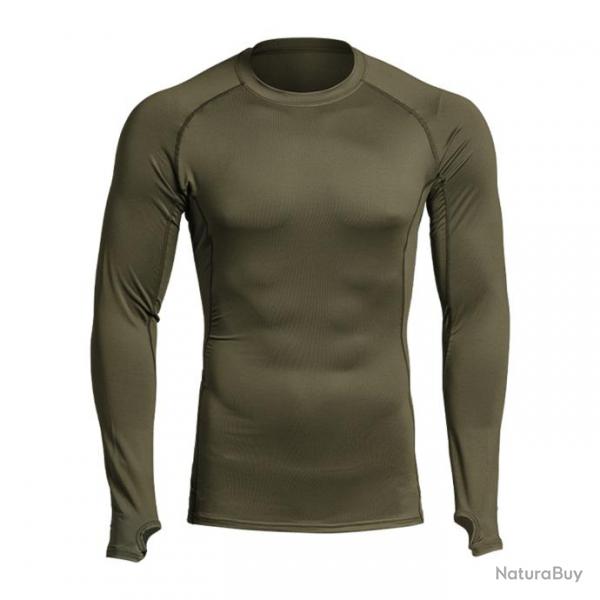 Maillot Thermo Performer 10C > 20C vert olive