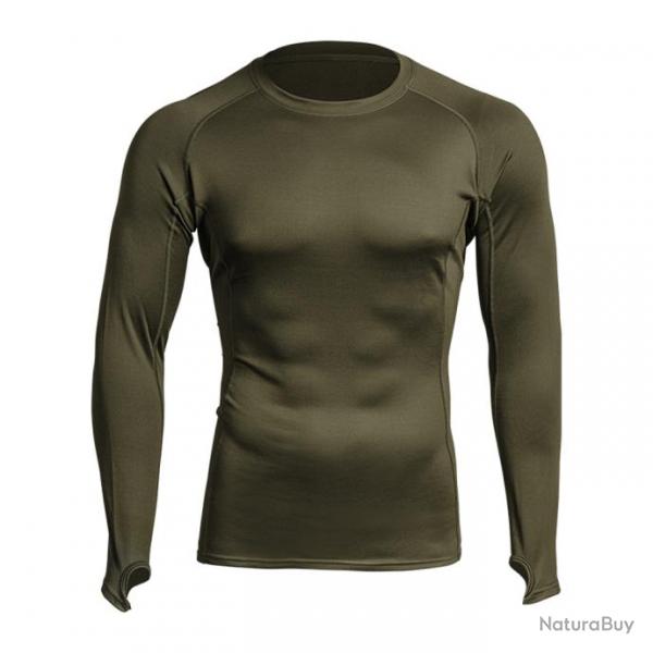 Maillot Thermo Performer 0C > 10C vert olive