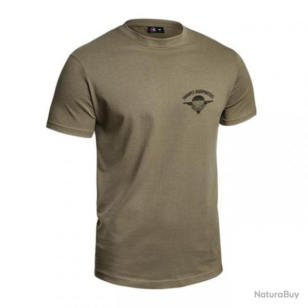 T-shirt Strong Troupes aroportes vert olive