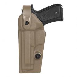 Holster gaucher Vegatek Duty VKD8 tan pour Beretta 92/98 - PAMAS / MAS-G1
